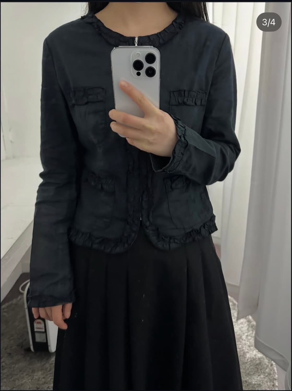 otto frill detail jacket 상품이미지4