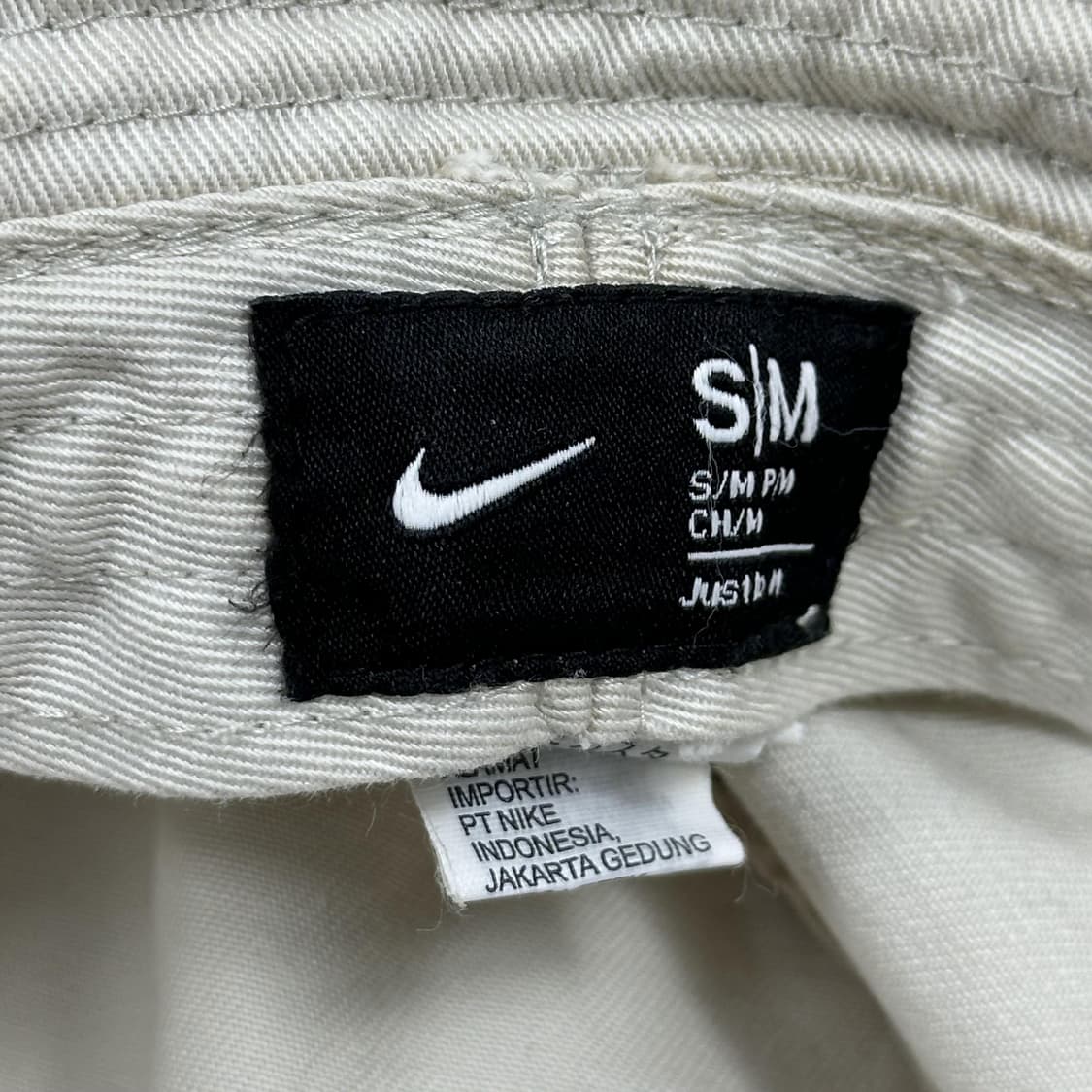 나이키 퓨추라 아이보리 버킷햇 모자 상품이미지5