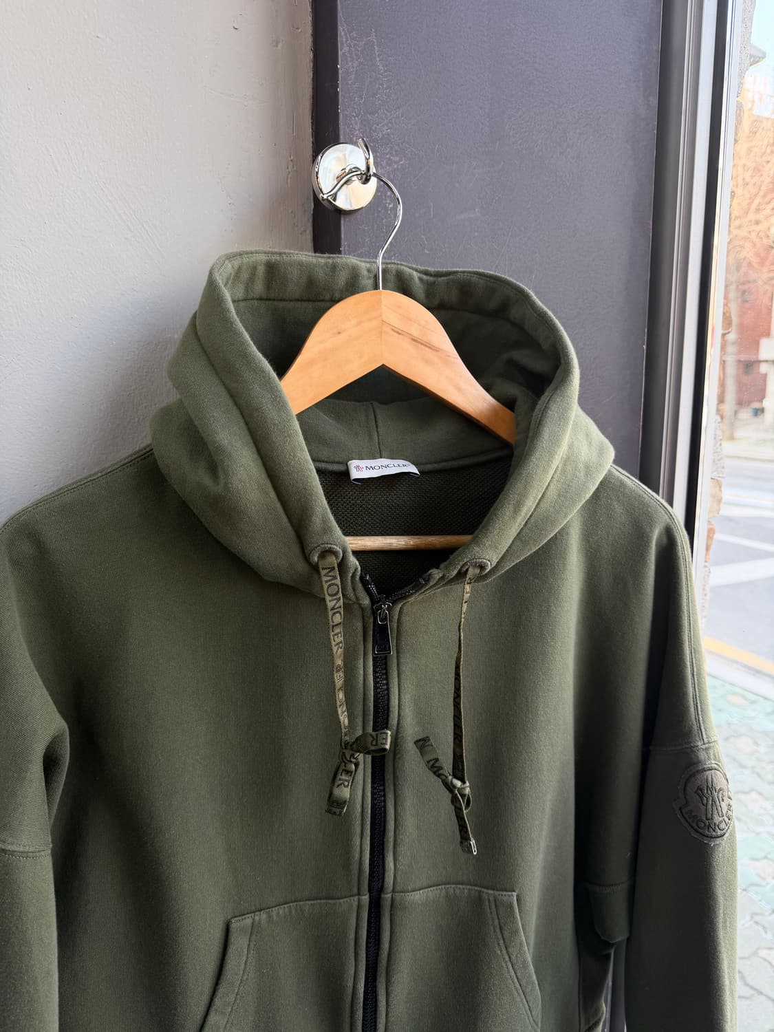 L/ 몽클레어 히든와펜 후디 집업 자켓 상품이미지4