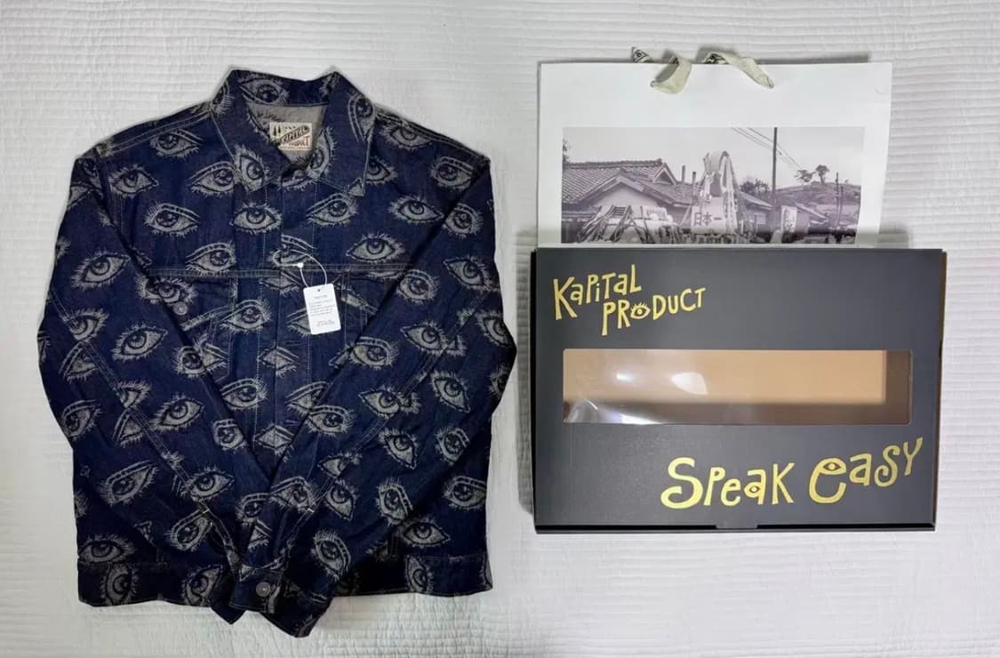 캐피탈 12온즈 스피크이지 데님 써드 자켓 인디고(새상품) 상품이미지2