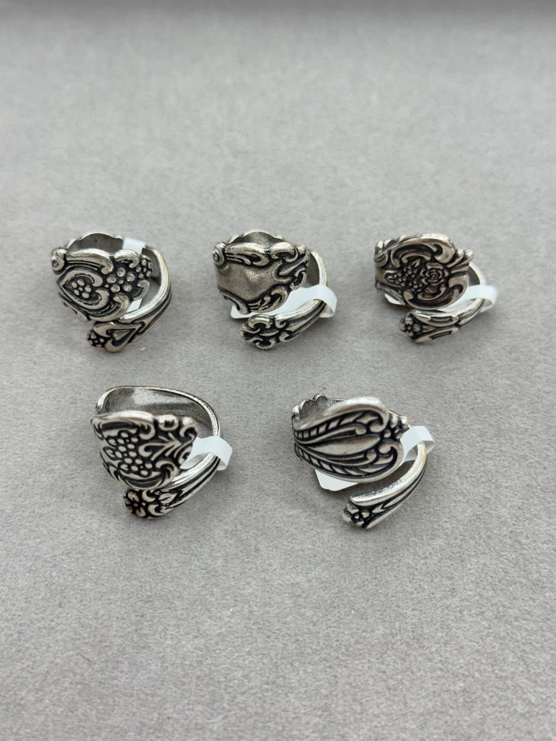 감성 빈티지 유럽 스푼 링 — 5종 상품이미지2