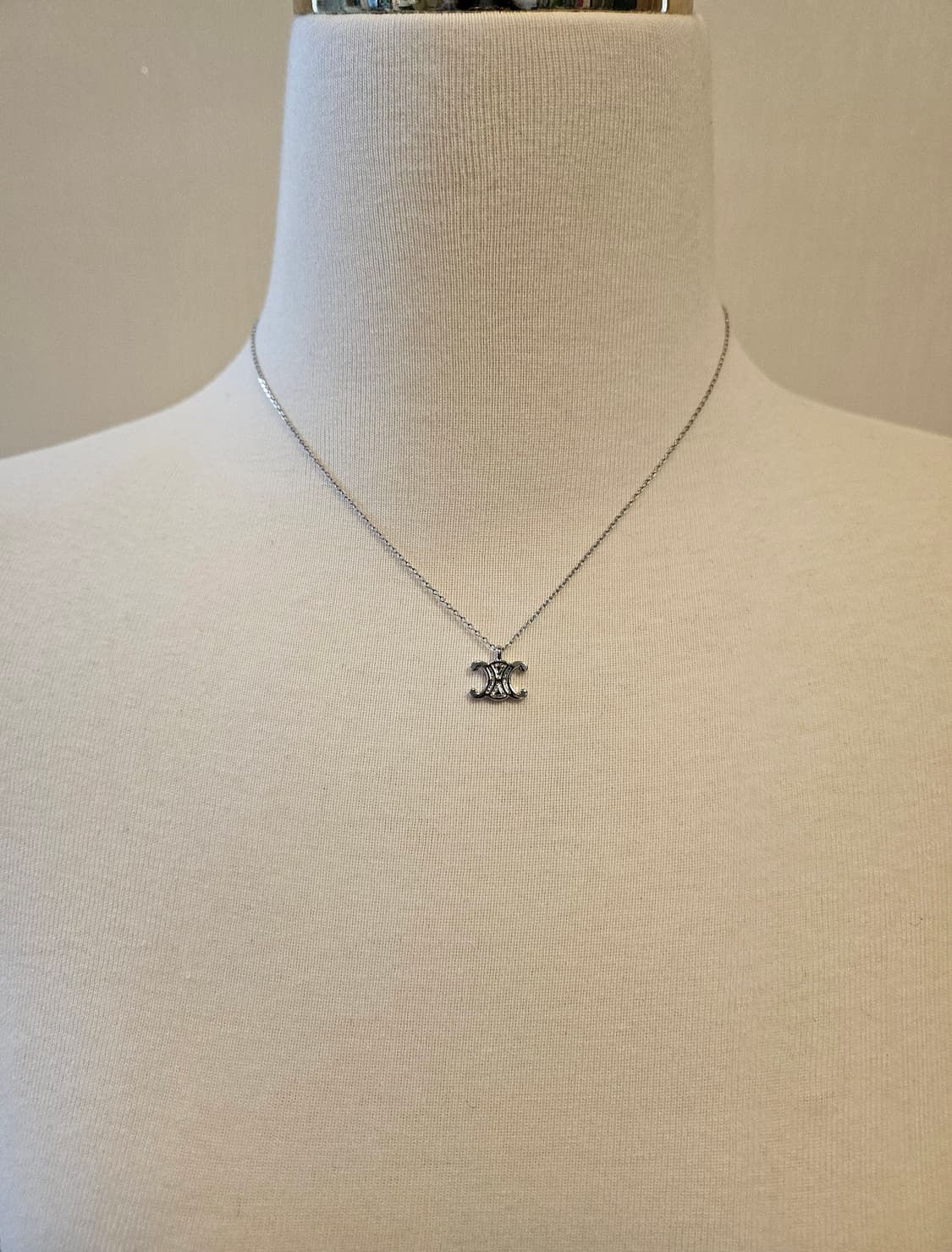 셀린느 업사이클링 은장 목걸이 상품이미지5