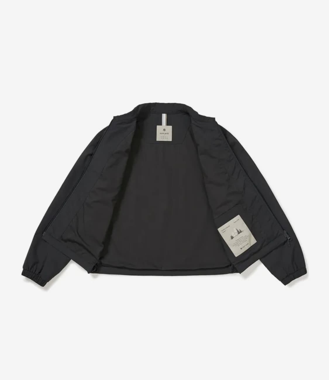 (마지막가격)스노우피크 캠플 여성 바람막이 다크차콜 상품이미지3