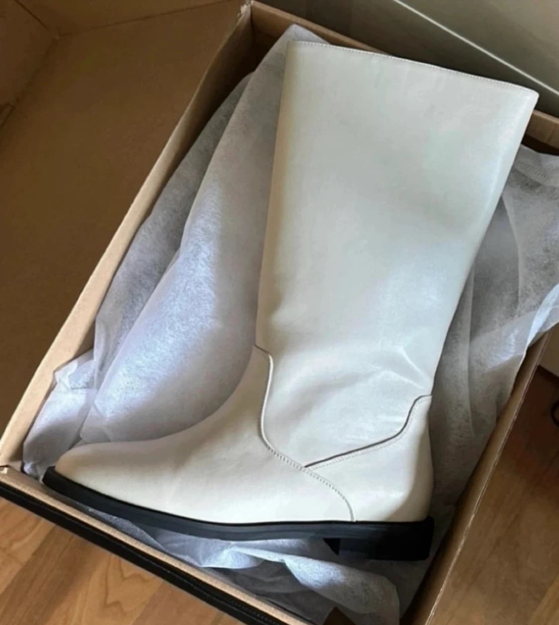 수제 하프 부츠 새상품 상품이미지1