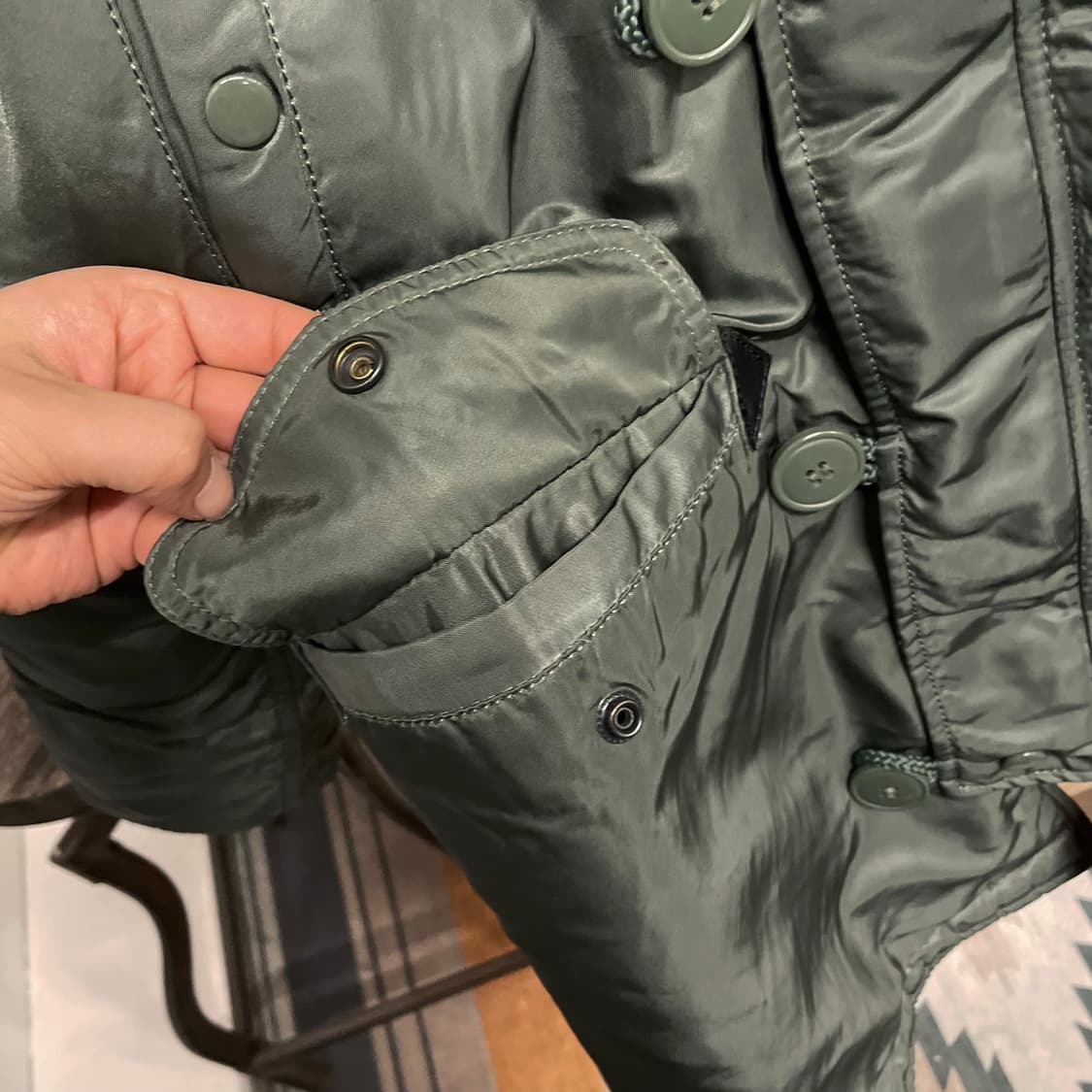 알파 인더스트리 N3B U.S 디펜스 야상 자켓 밀리터리 오리지널 상품이미지6