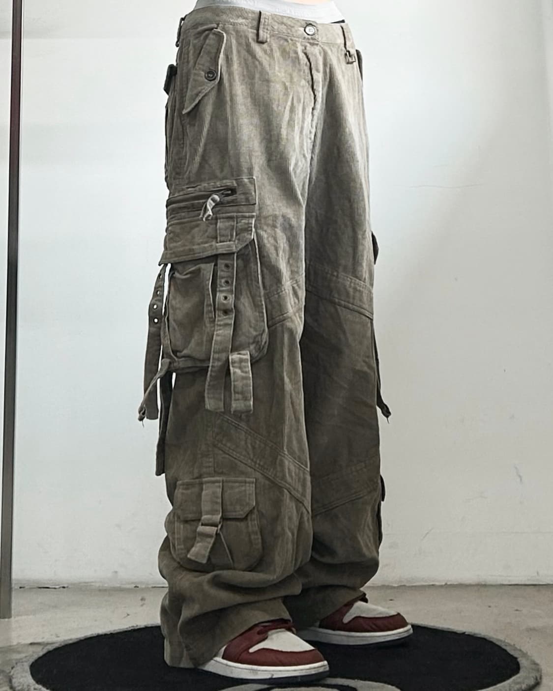 체인지 2000‘s 데드스탁 Y2K 코듀로이 카고 팬츠 상품이미지2