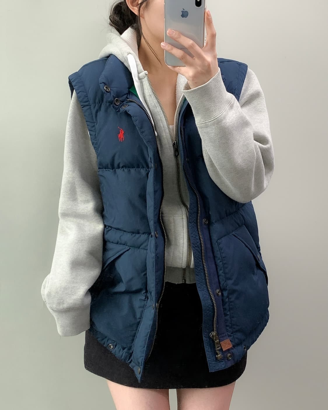 폴로 조끼 패딩 상품이미지2