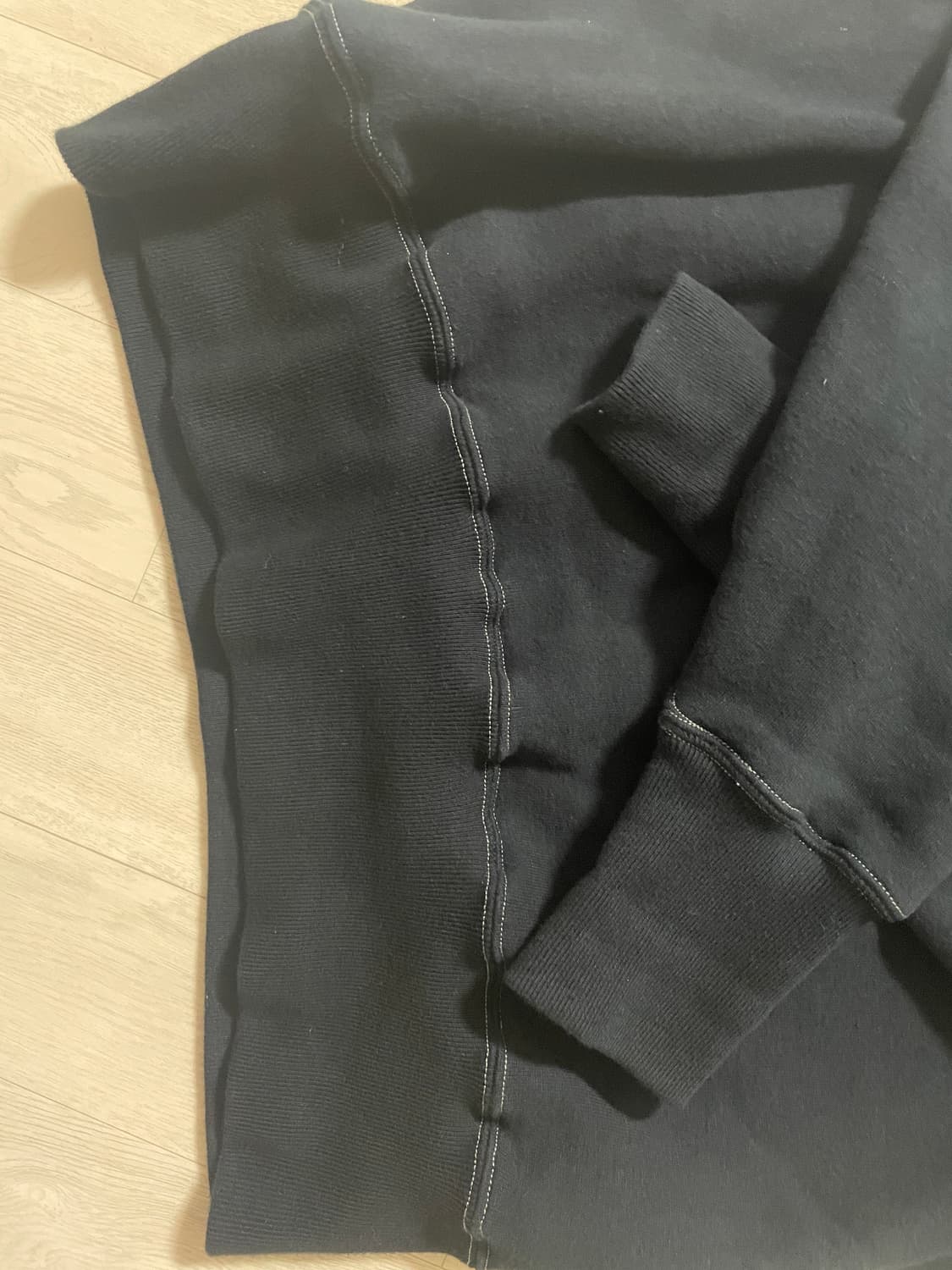 쿠쉬맨 cushman 스웻셔츠 맨투맨 블랙 XL  상품이미지4