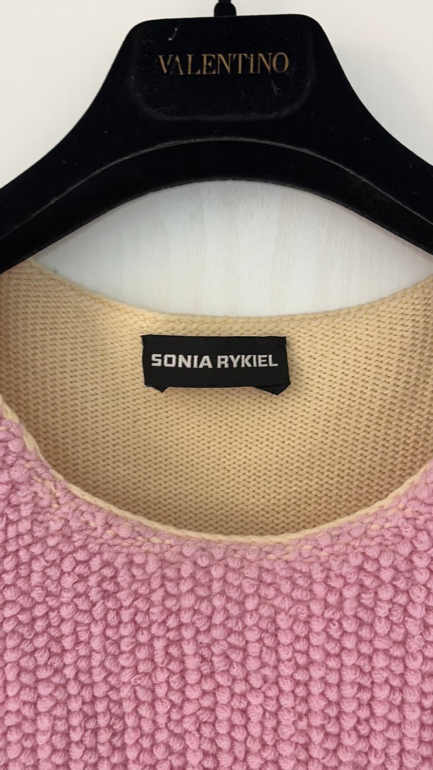 소니아 리키엘 핑크 패턴 니트 44,55 정품 상품이미지2