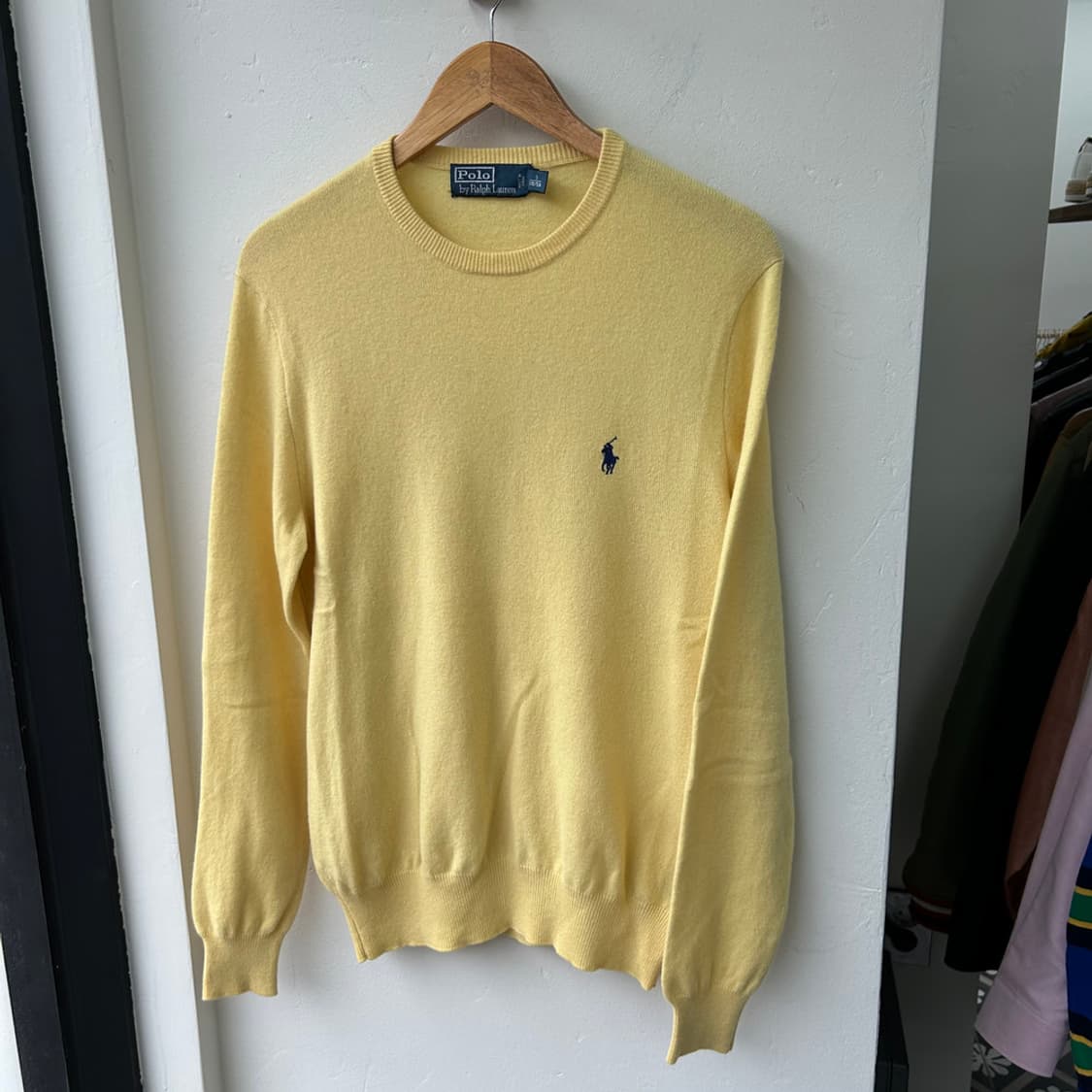 16336 - 폴로 랄프로렌 옐로우 울 니트 (울 100%) 상품이미지2