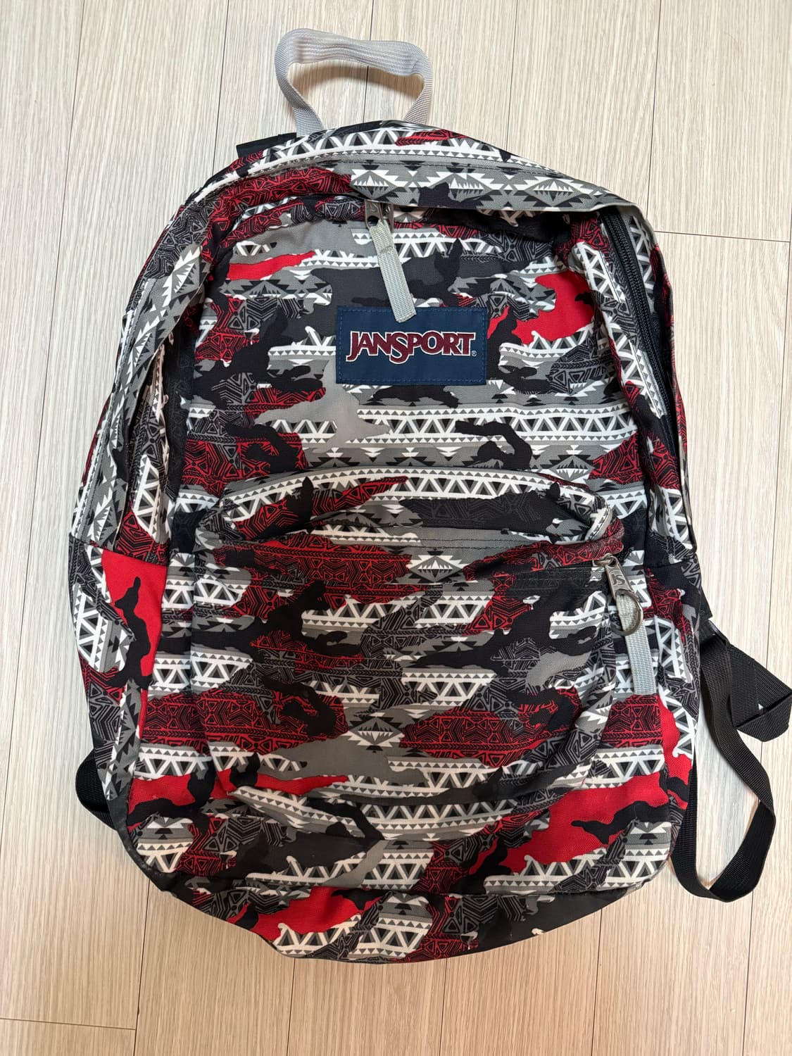 잔스포츠 패턴 백팩 상품이미지1