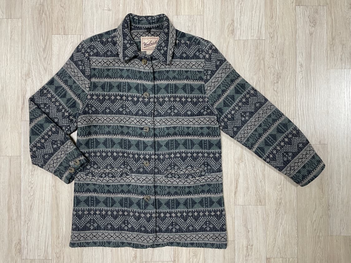100) 90s 울리치 나바호 울 블랭킷 자켓(미국제)RRL&LVC&폴로 상품이미지1