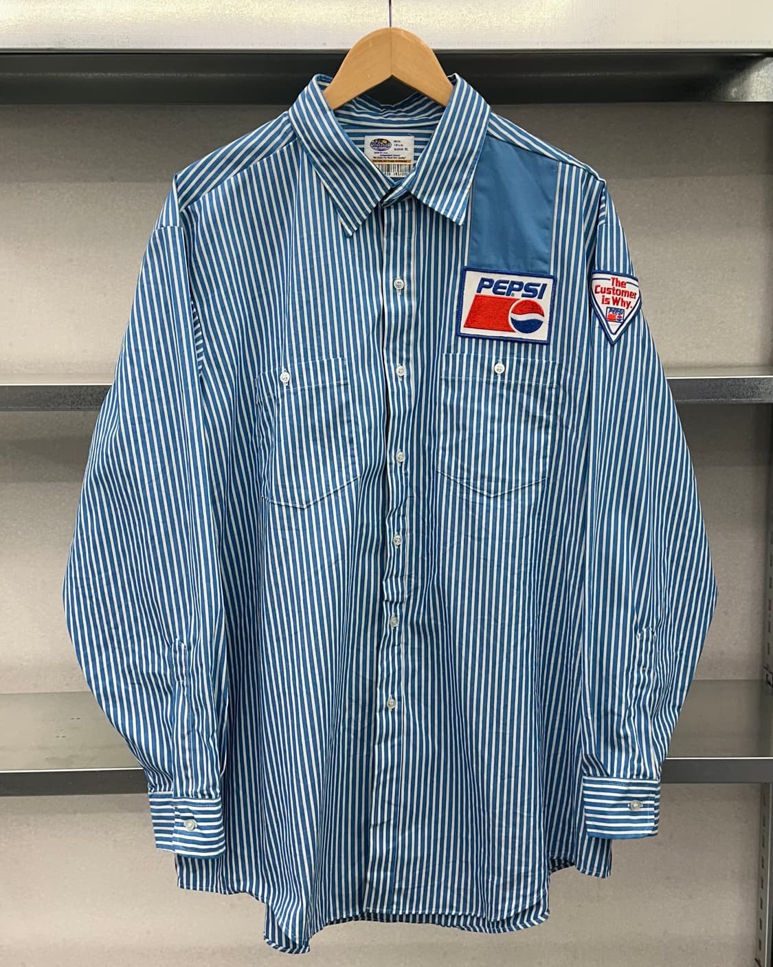 (2XL~3XL)90'S PEPSI USA 셔츠-M2425 상품이미지1