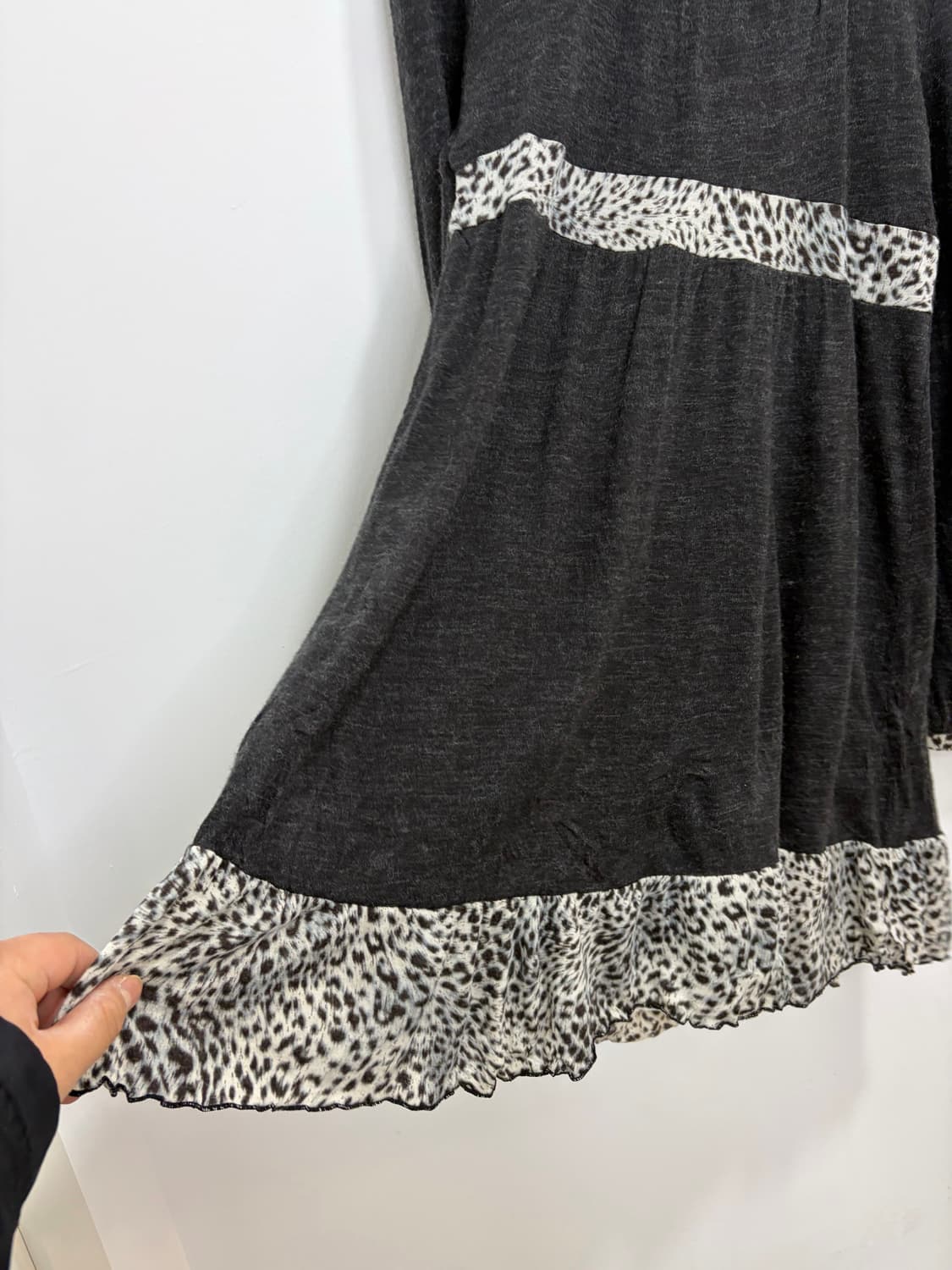 Klein plus 갸루 호피 티셔츠 상품이미지8