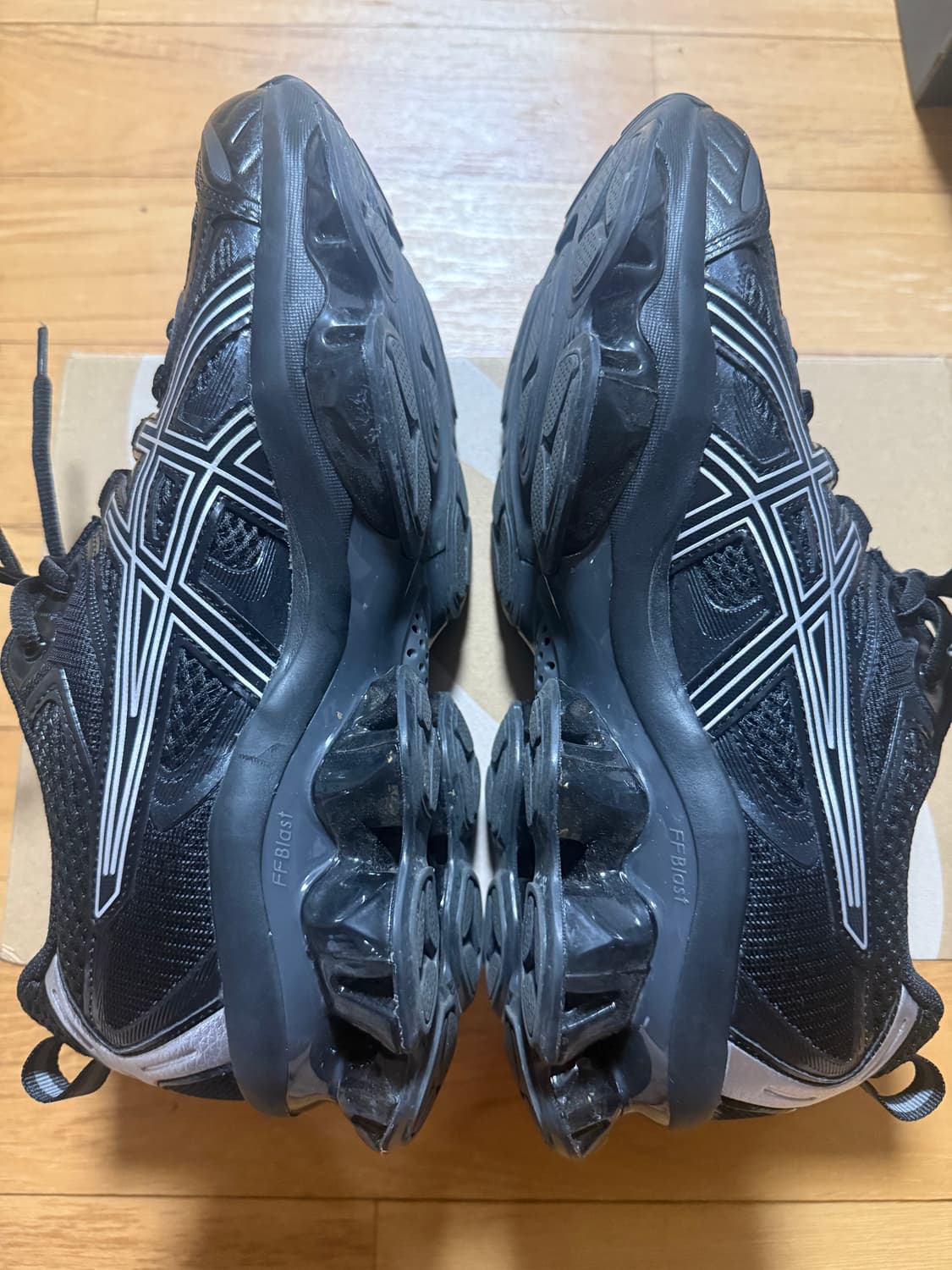 아식스 젤 퀀텀 키네틱 그래파이트 그레이 블랙 275 상품이미지2