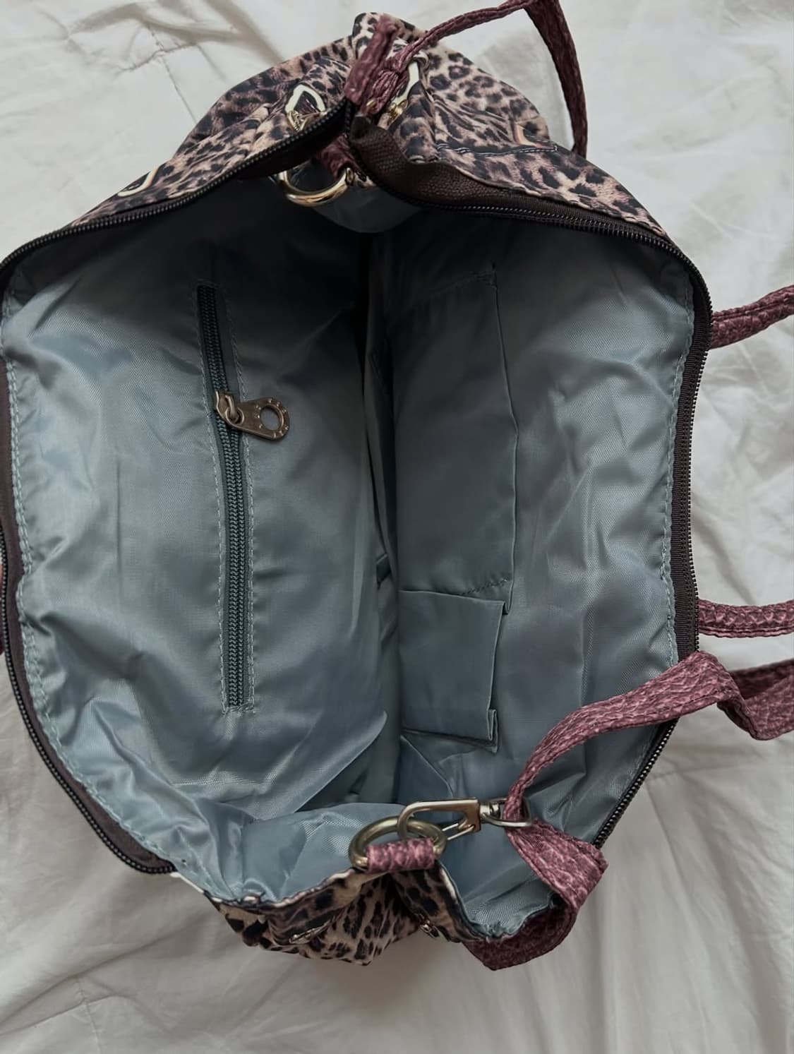 Cross leopard print bag 상품이미지7