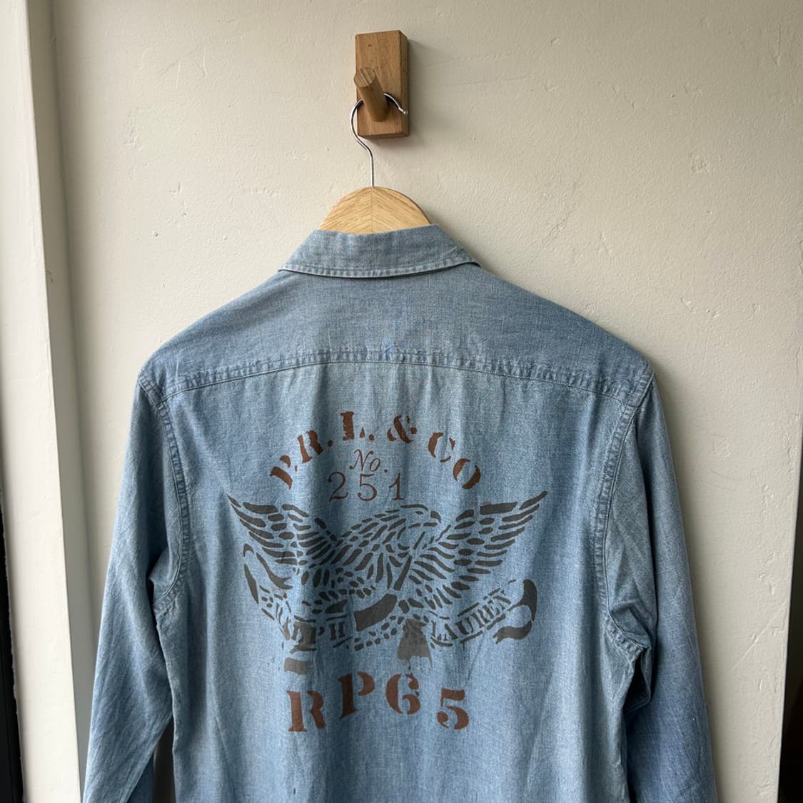 16513 - 폴로 랄프로렌 이글스 샴브레이 셔츠 상품이미지3