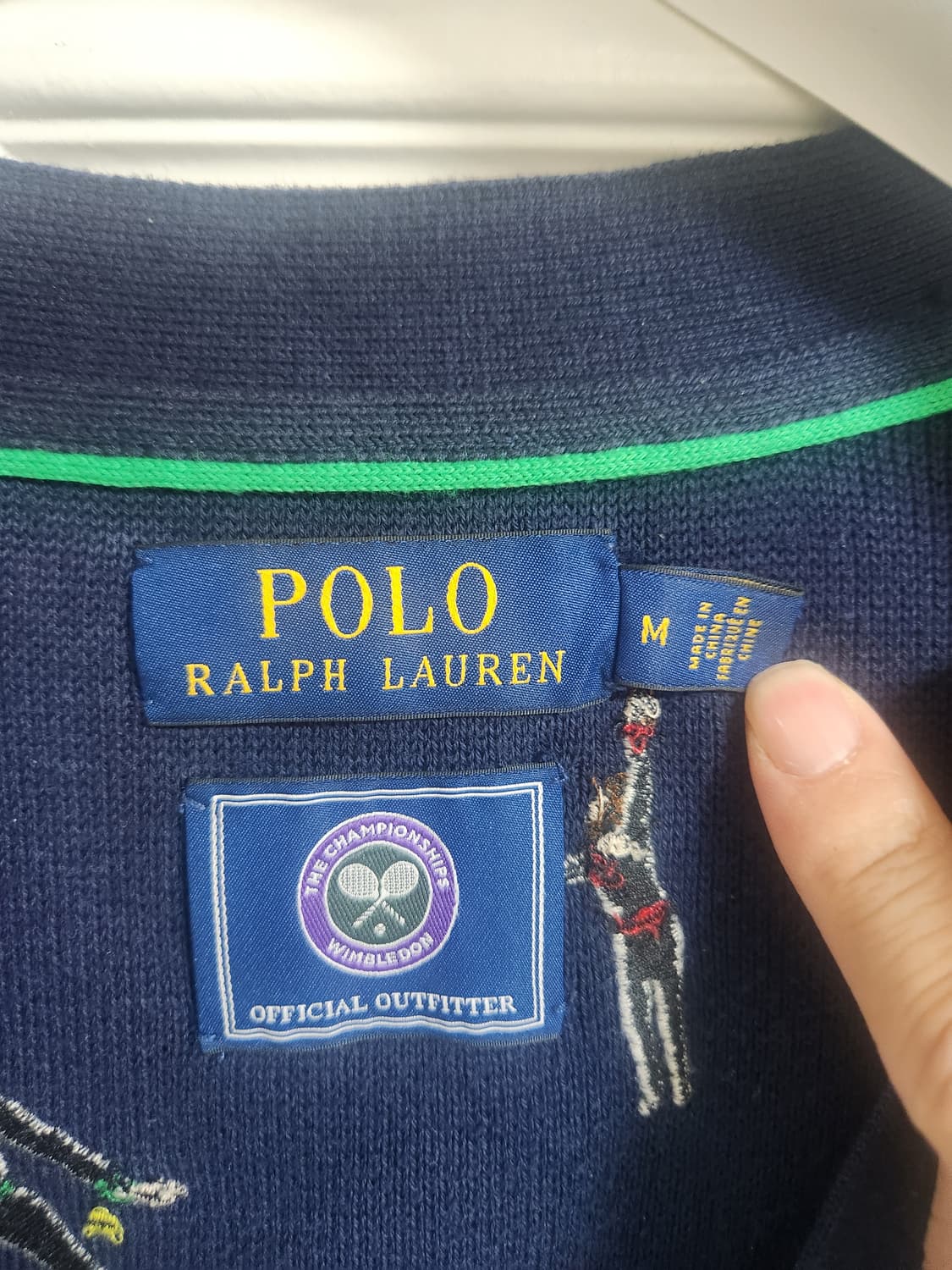폴로 랄프로렌 윔블던 가디건 M 상품이미지3