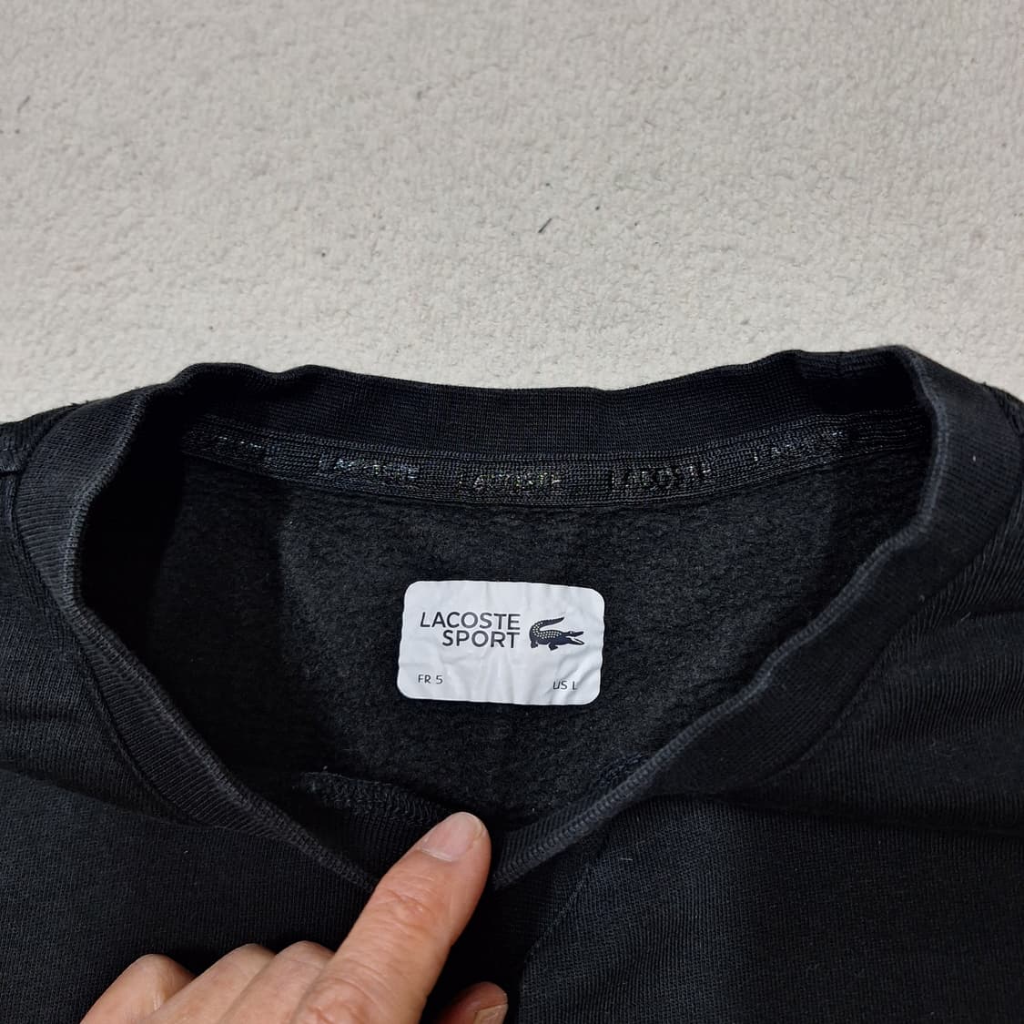 라코스테스포츠 기모맨투맨5 상품이미지2