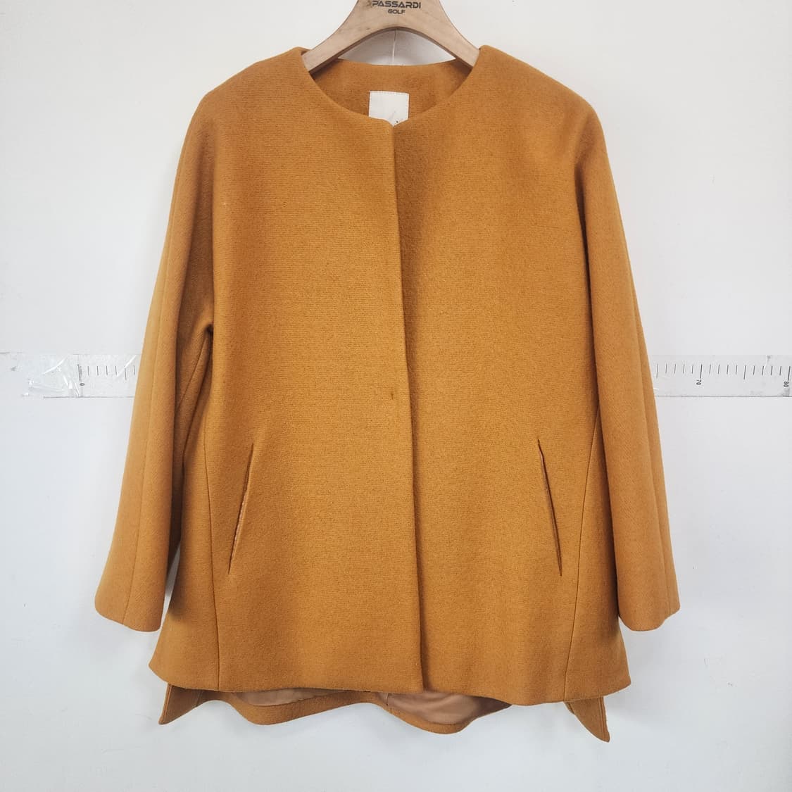 마레몬떼 울 자켓 머스타드 상품이미지1