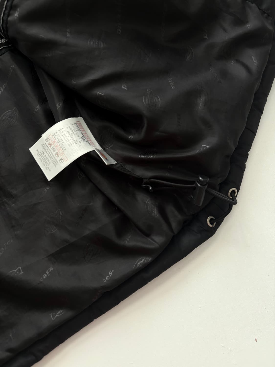 Dickies 디키즈 블랙 퀄팅 경량 패딩  상품이미지7