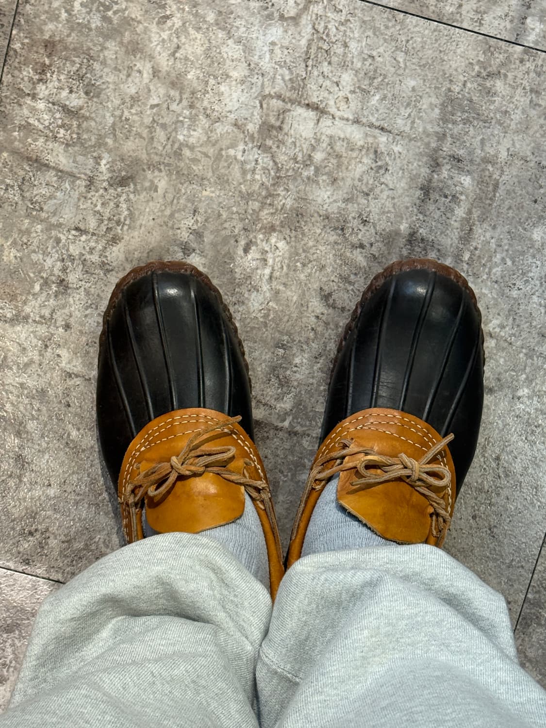 L.L.Bean Maine Hunting Shoe 덕부츠 로우컷 10M 상품이미지8