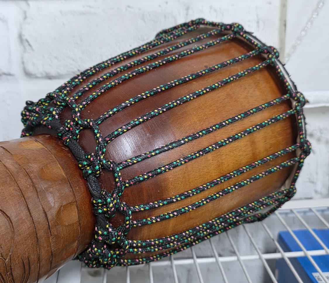 인도네시아 젬베  핸드메이드 타악기 북 인테리어소품 YB52 상품이미지3