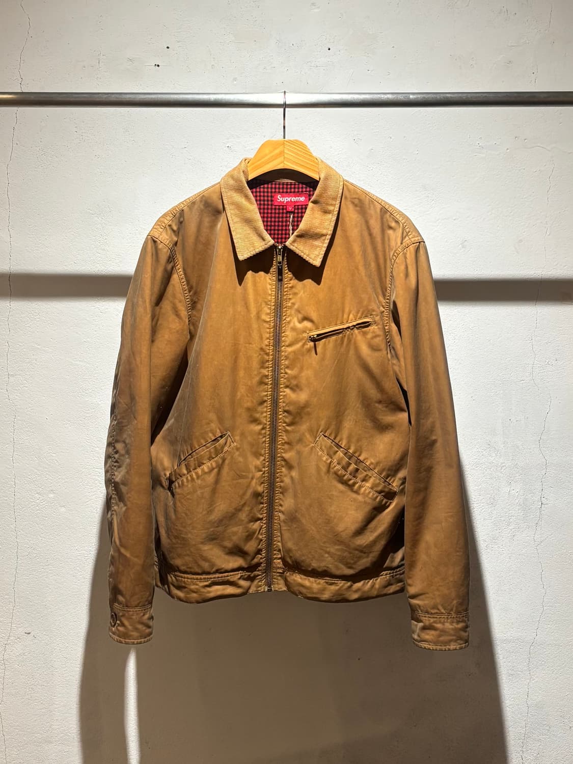 Supreme X British  wax Jacket 상품이미지1