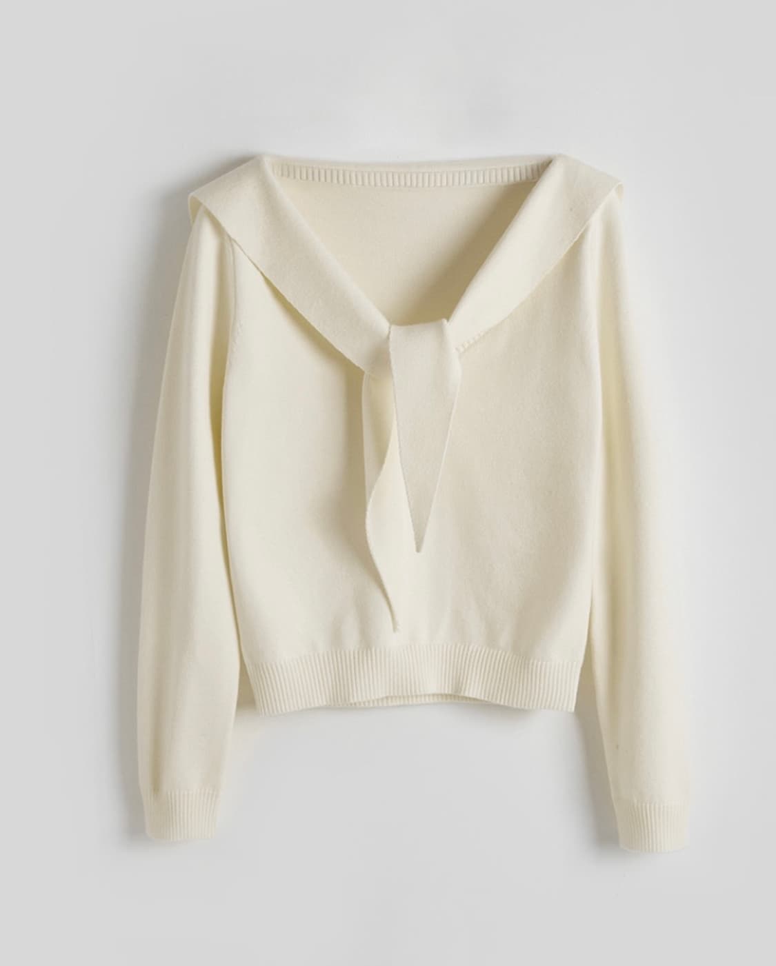 [하네] 세일러 카라 니트 상품이미지1