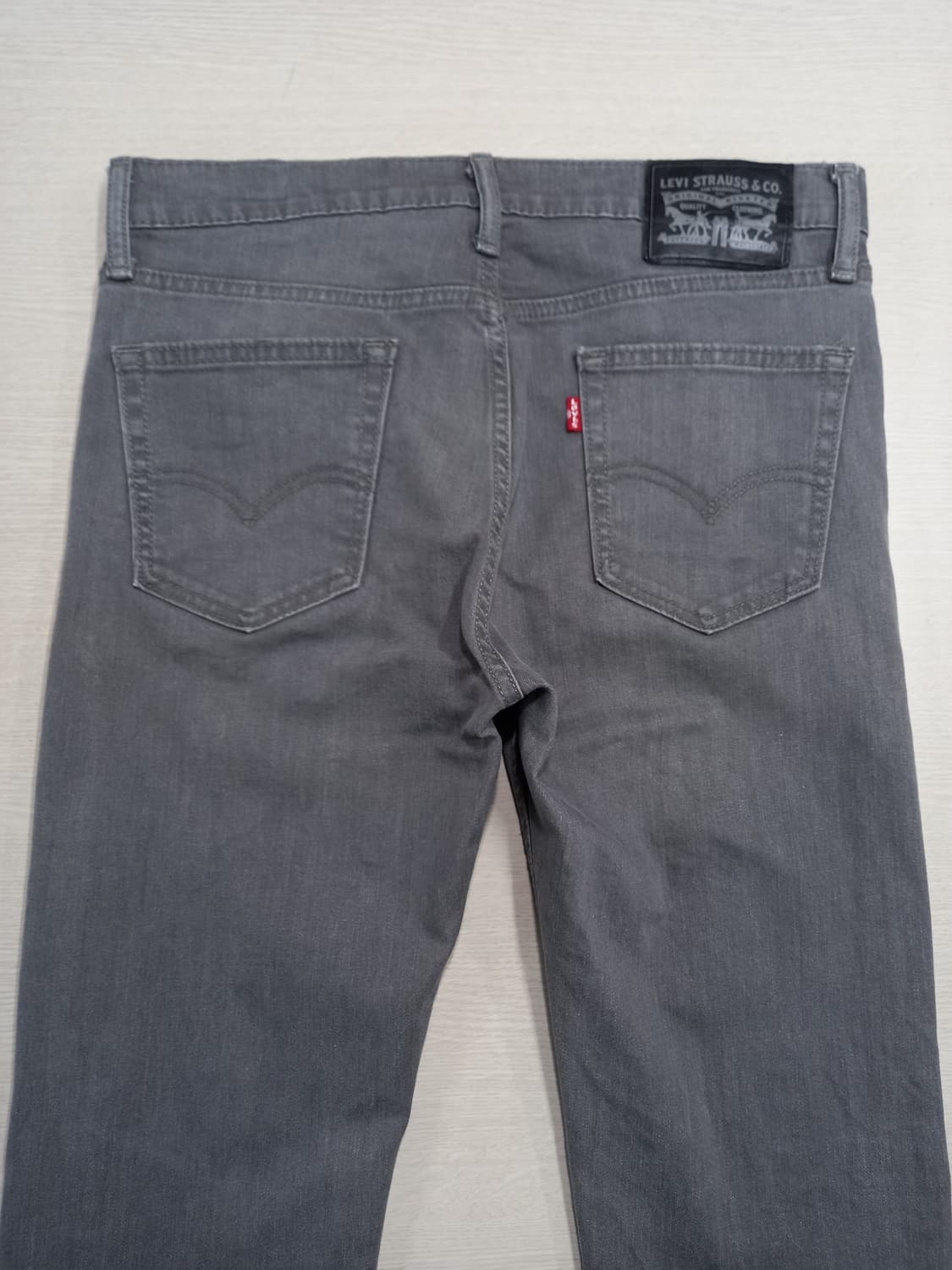 31 리바이스511 워싱 스판 슬림일자진 그레이 31-493 상품이미지4