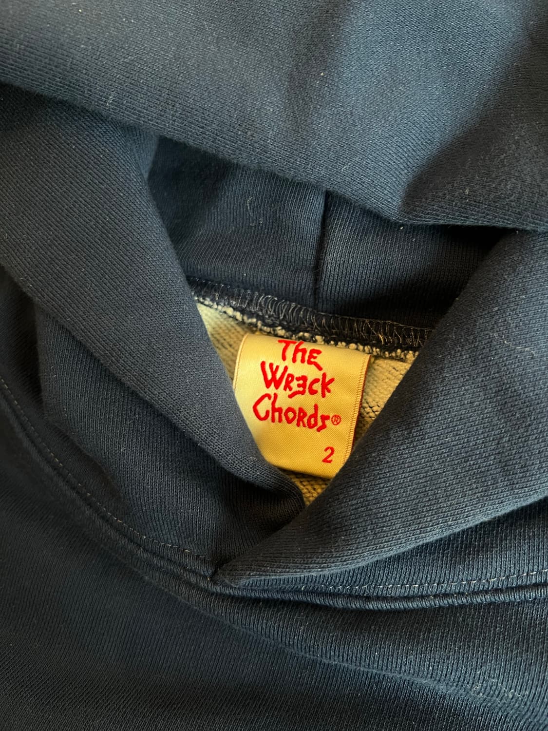 뤡코즈 dead end hoodie 후드티 네이비 2 상품이미지3