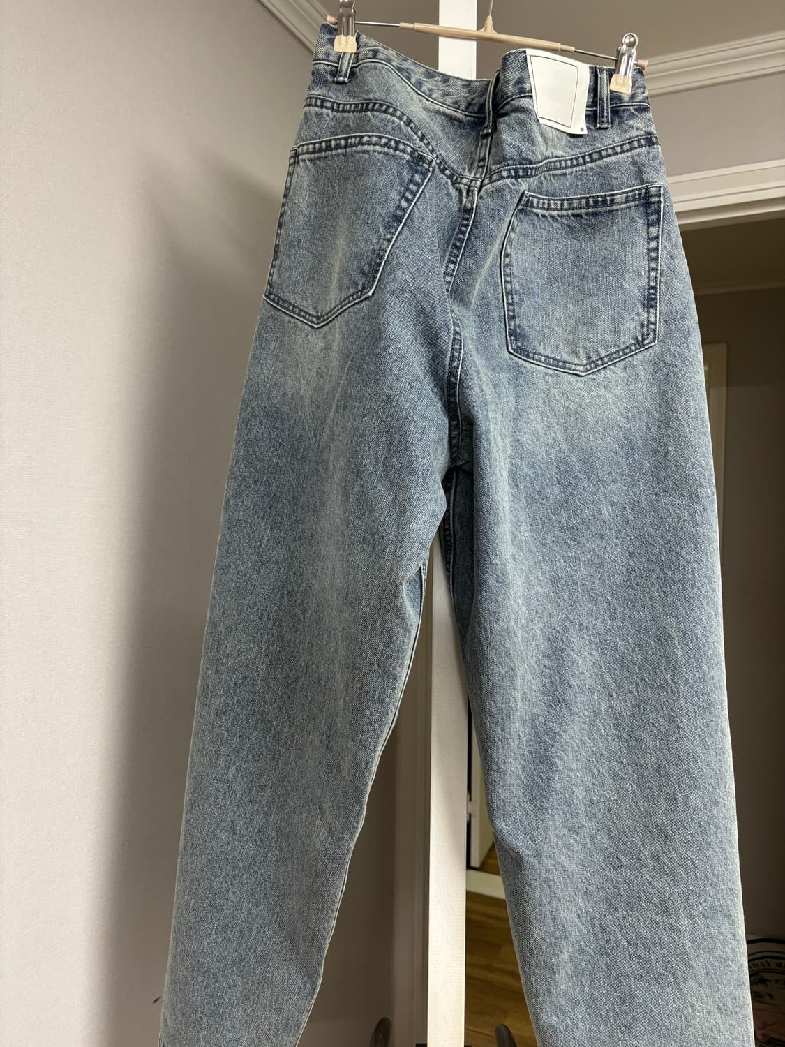 디스이즈네버댓 릴렉스드진 워시드블루 M 상품이미지4