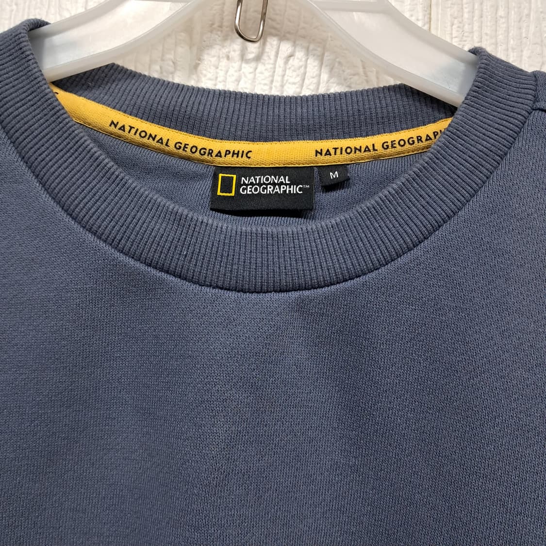 내셔널지오그래픽 맨투맨 M 네이비 남ㆍ여공용 상품이미지3