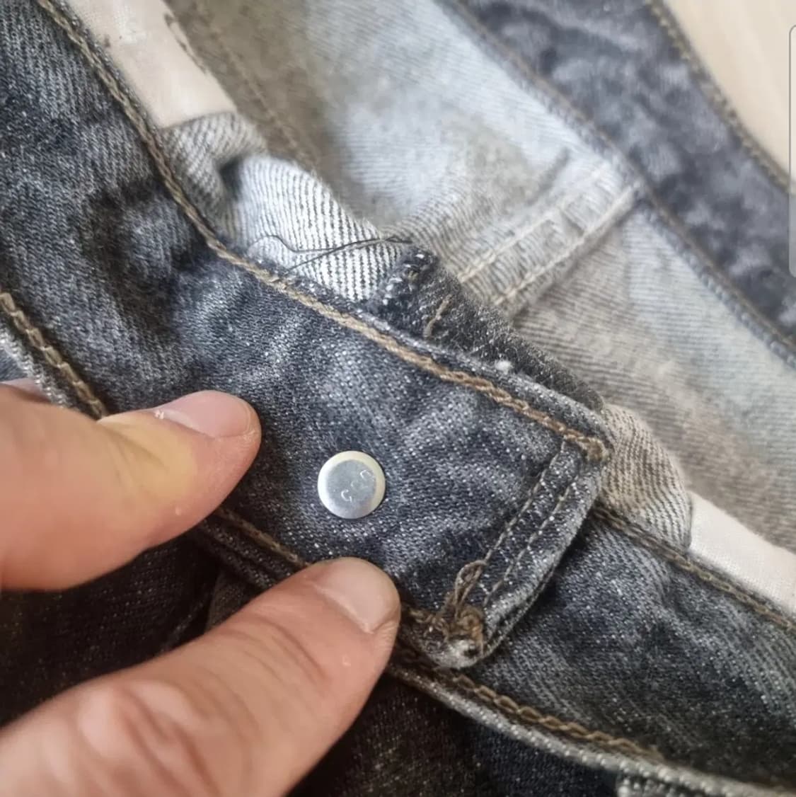 미제 리바이스 501 블랙진(34) 상품이미지3