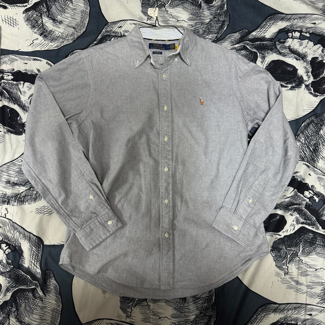 qr인증) 폴로랄프로렌 클래식핏 셔츠 L사이즈 상품이미지1