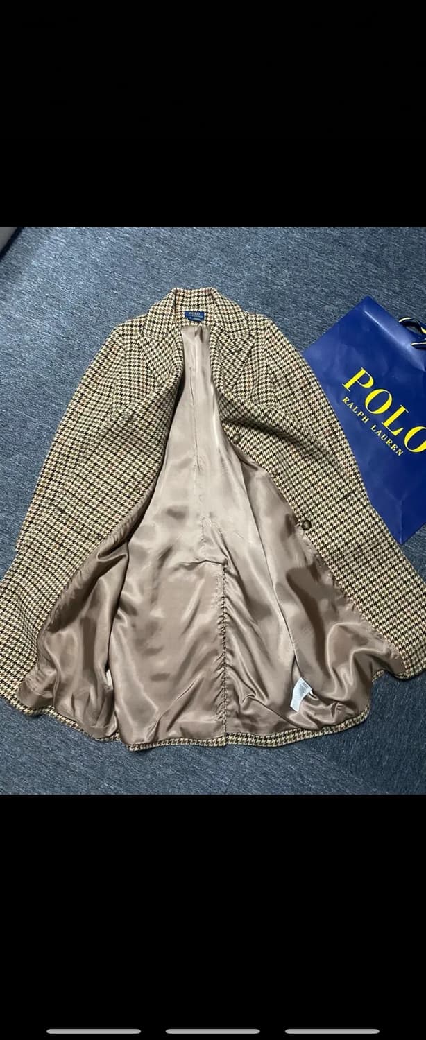 폴로 랄프로렌 하운드투스 체크 코트 상품이미지2