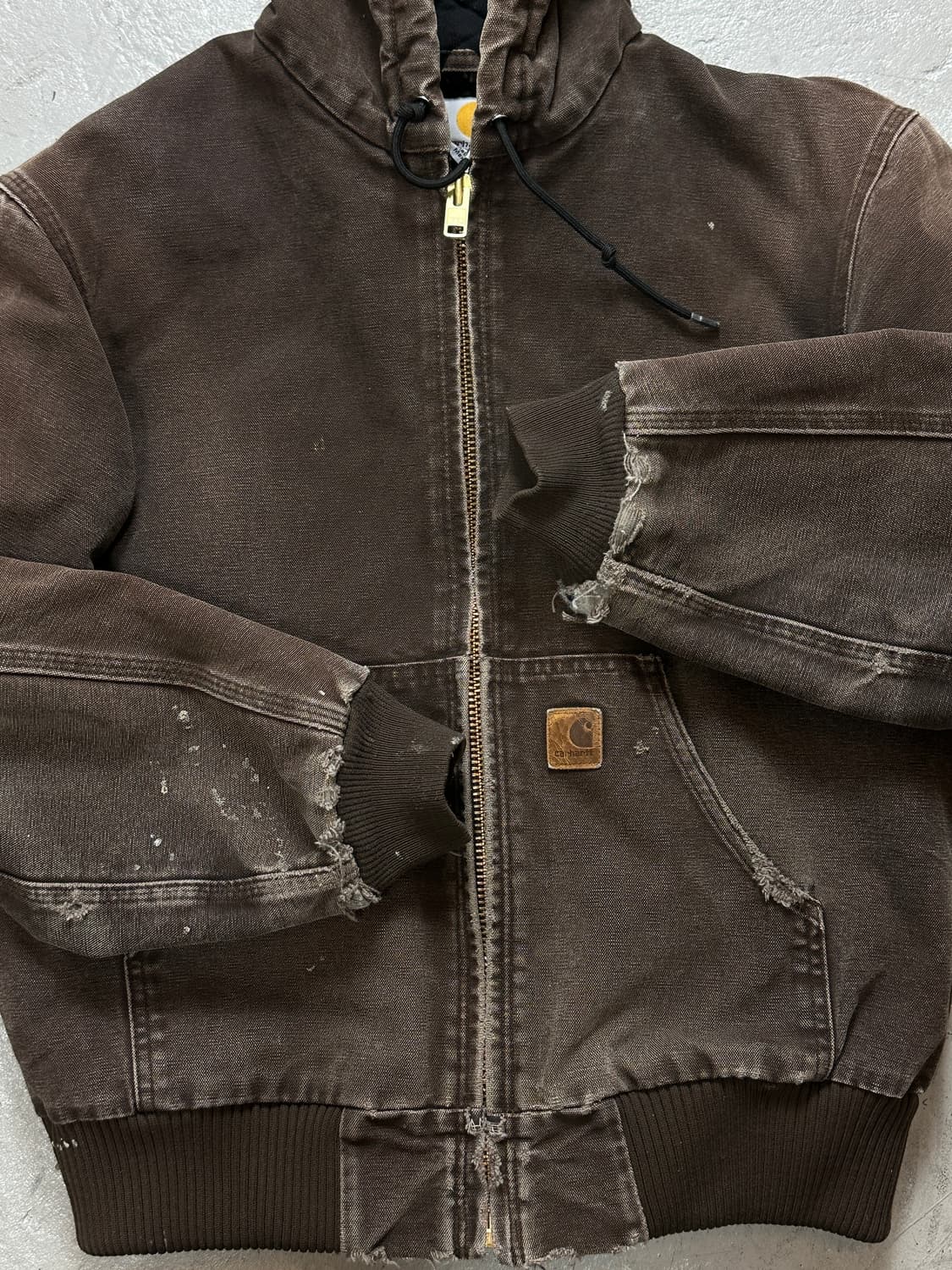 OG 칼하트 J130 액티브 자켓 칼하트 DKB 후드 자켓 상품이미지8