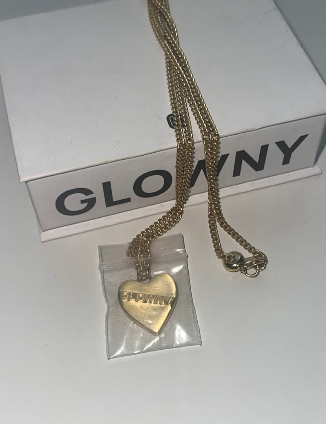 GLOWNY 하트 체인 목걸이 상품이미지1