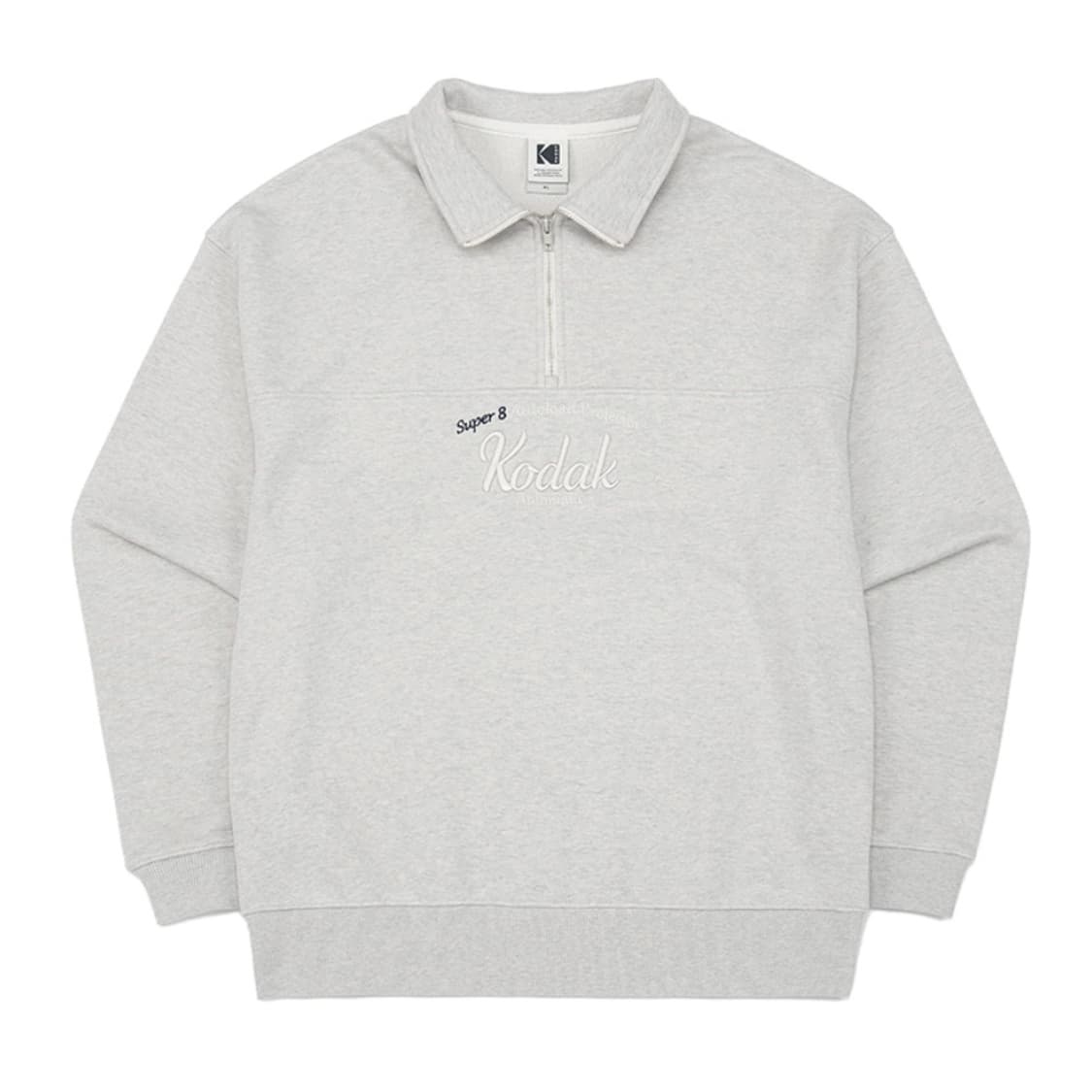 코닥 그레이 아노락 하프집업 맨투맨 XL사이즈 상품이미지1