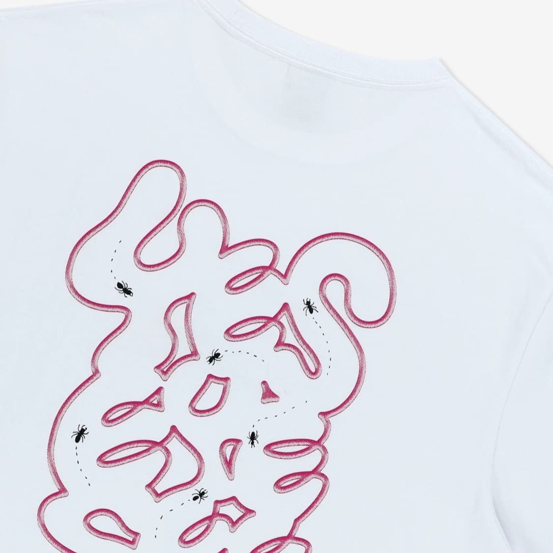 예스아이씨 Anthill Logo Tee White 개미 티셔츠 상품이미지3