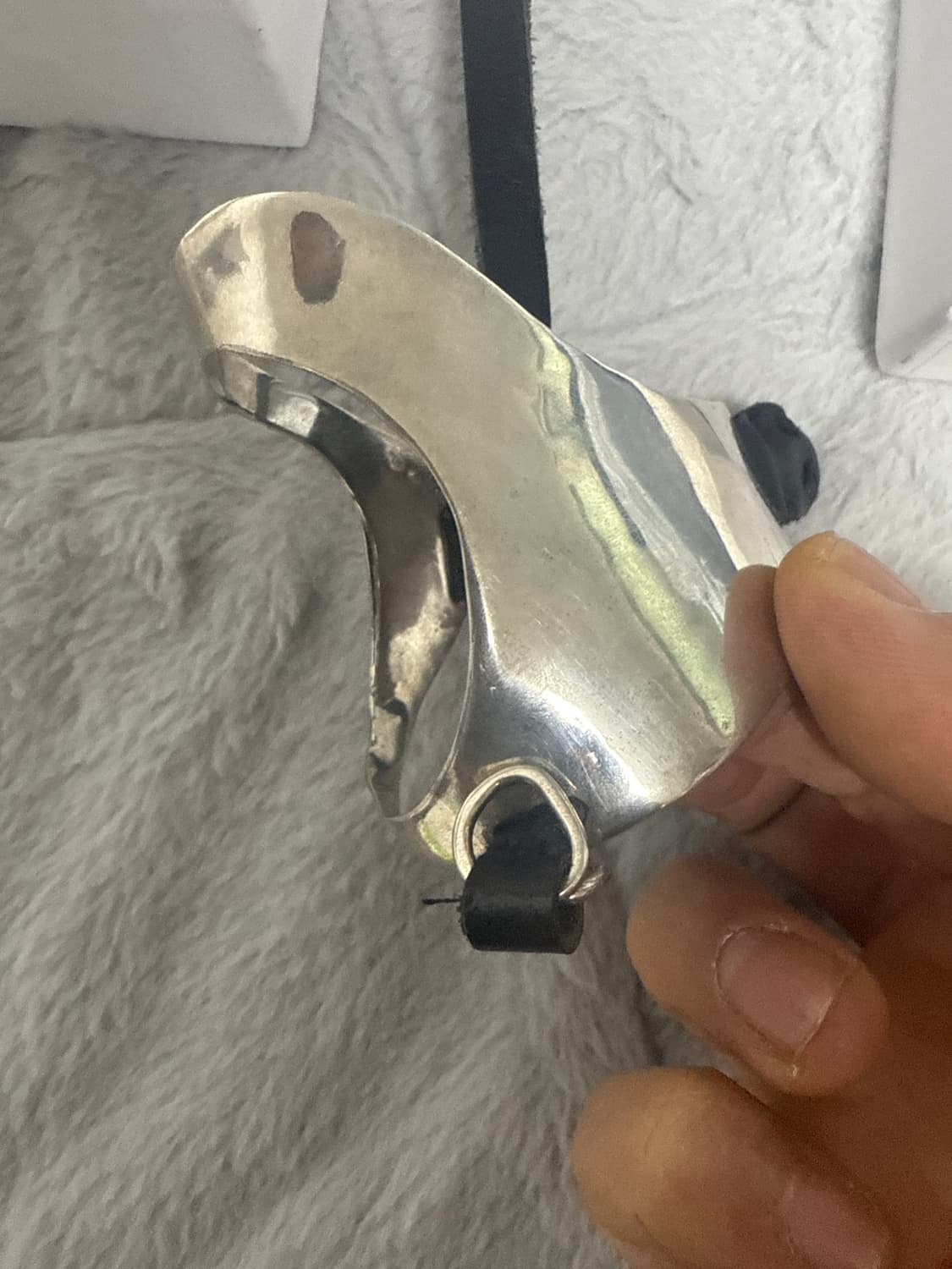 Yproject 창시자 요한 세르파티 2013 실버 925 가죽 팔찌 상품이미지6