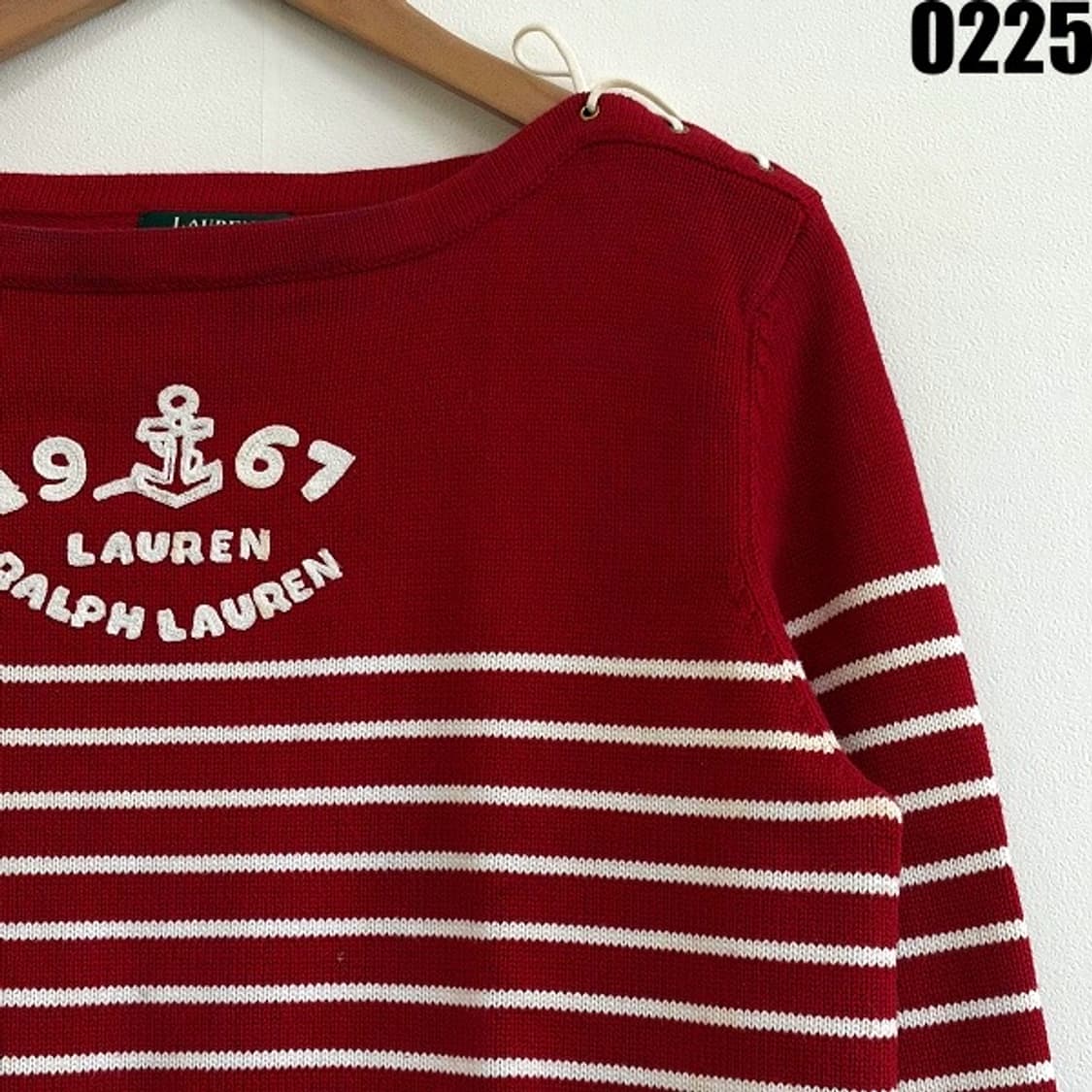 폴로 로렌 스트라이프 니트 M 0225  상품이미지3