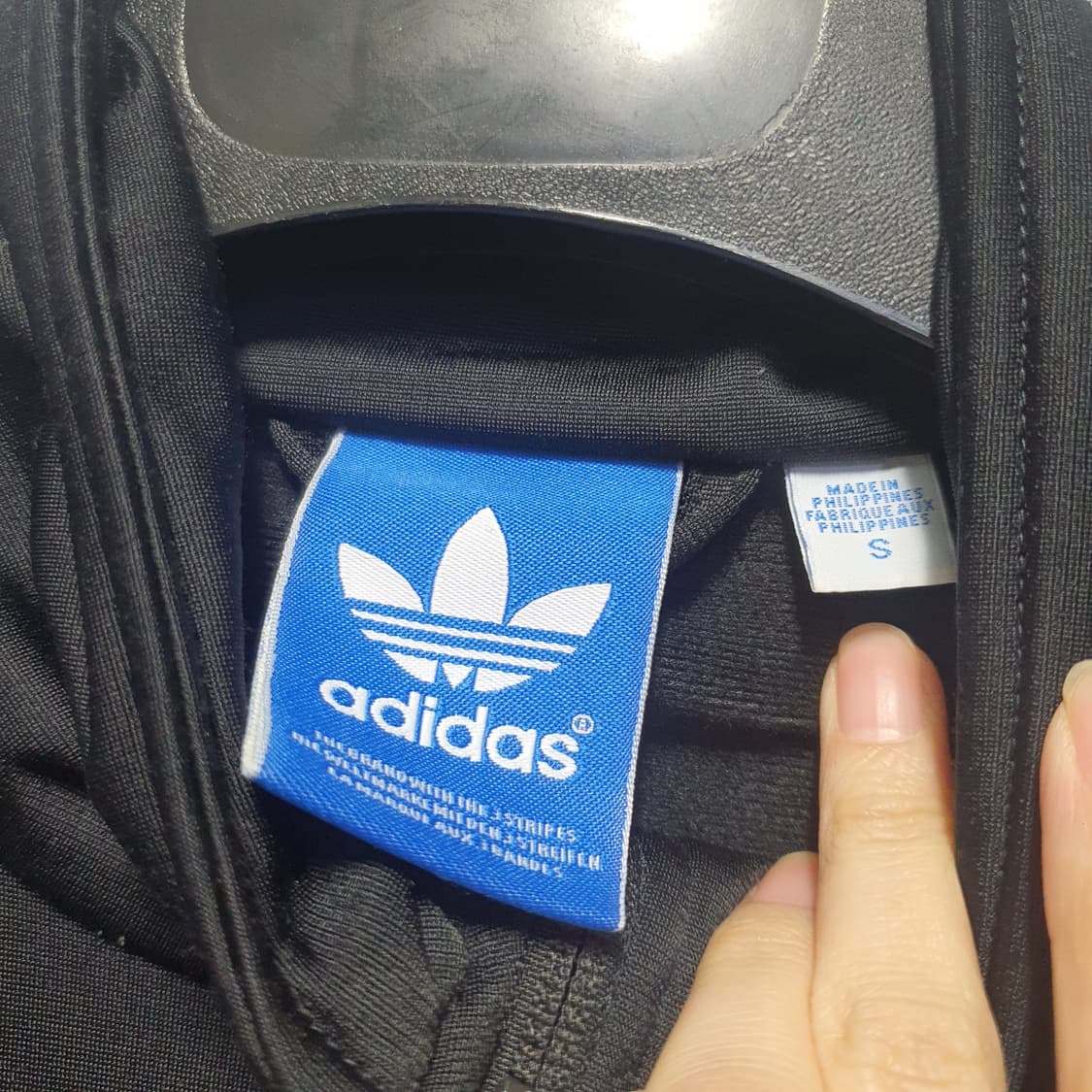 아디다스 불꽃파이어버드 검흰 트랙탑 져지  상품이미지4