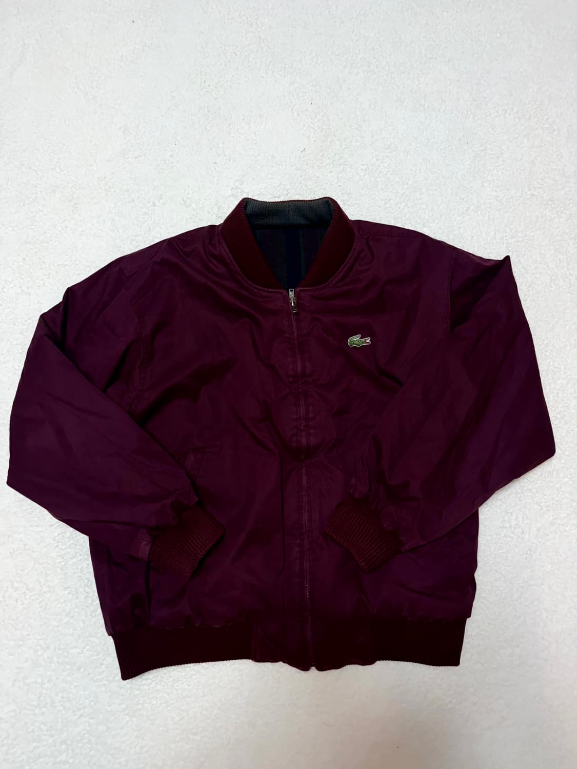 올드스쿨 라코스테 리버시블 블루종 자켓 상품이미지1