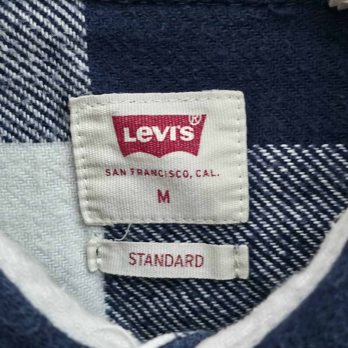 [M] 리바이스 체크 셔츠 상품이미지5