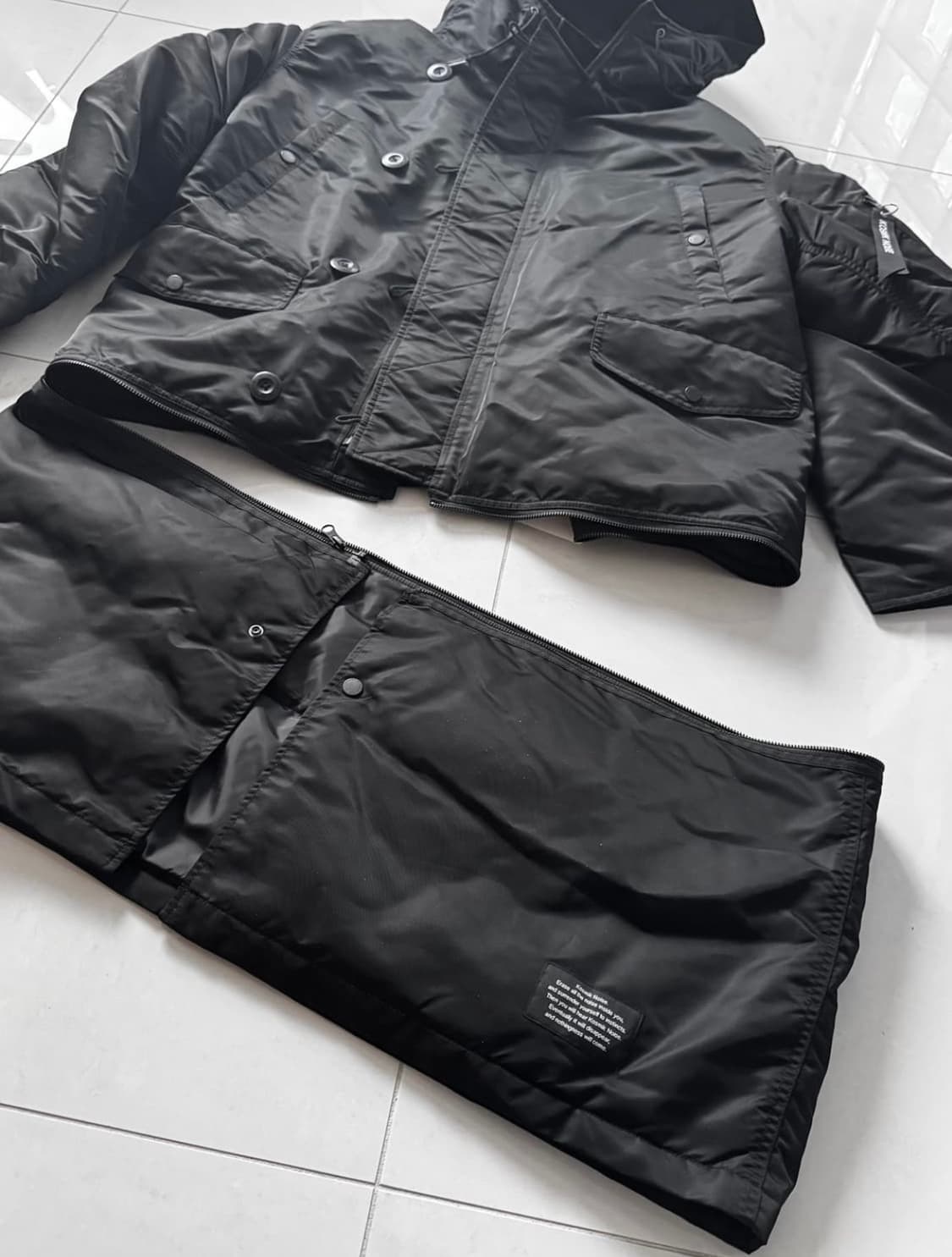 2WAY HEAT PADDED CONVERTIBLE COAT 상품이미지5