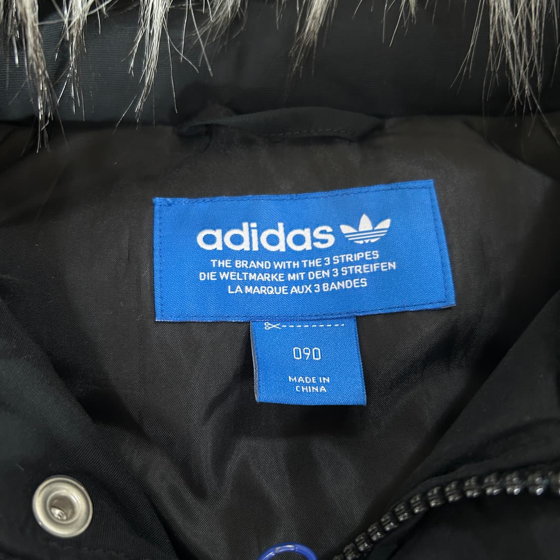 아디다스 블랙 후드 패딩 점퍼 s 상품이미지2