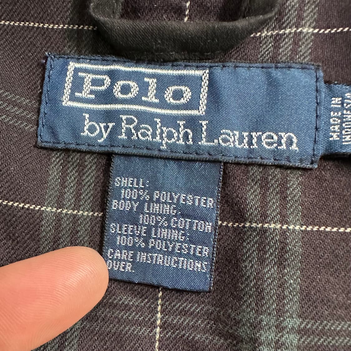 폴로 랄프로렌 블랙 폴리쉘 자켓 상품이미지6