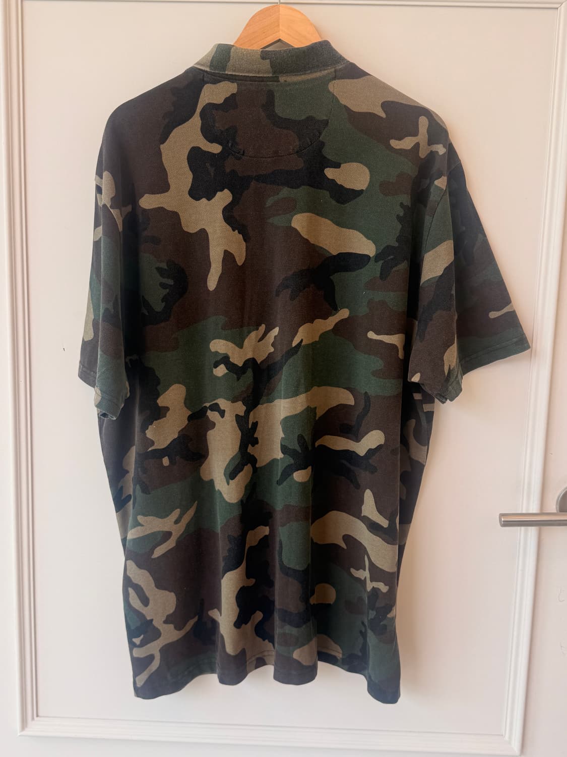 슈프림 (SUPREME)워시드 카모 폴로 우드랜드 카모 상품이미지2