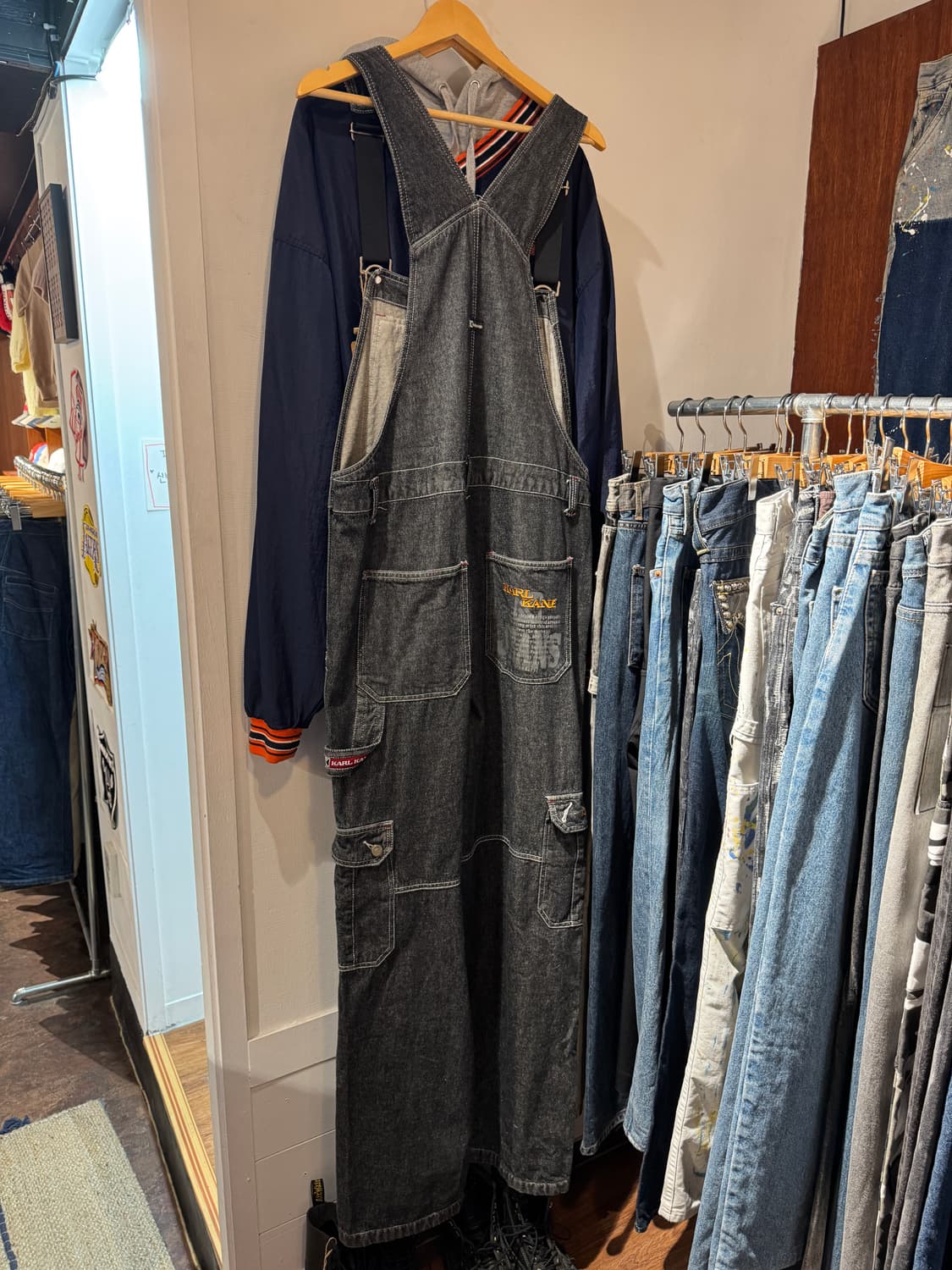 칼카니 올드스쿨 데님 카고 오버롤 38 상품이미지7